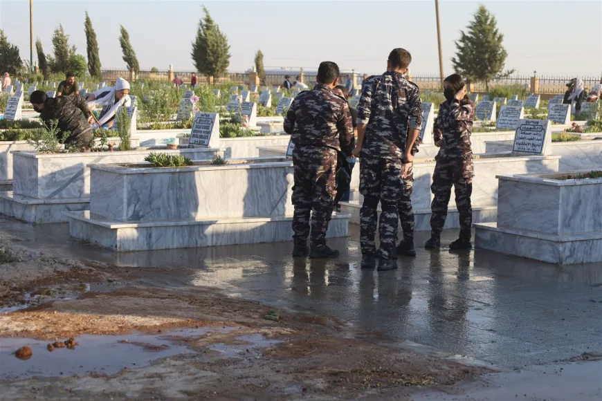 Bi çalakiyeke hevbeş Mezargeha Şehîd Dijwar li Hesekê hat paqijkirin