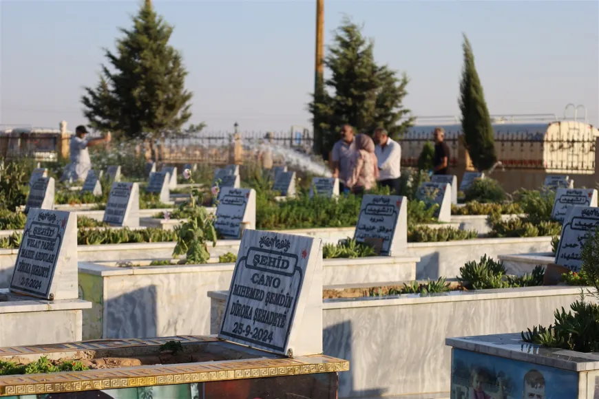 Bi çalakiyeke hevbeş Mezargeha Şehîd Dijwar li Hesekê hat paqijkirin
