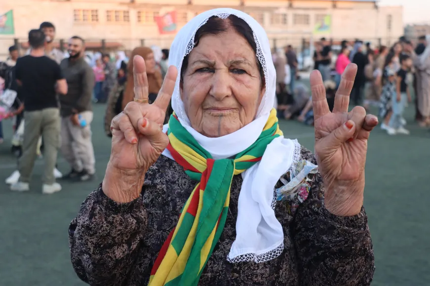 Li Qamişlo ji bo azadiya fîzîkî ya rêber Abdullah Ocalan gel daket qadê