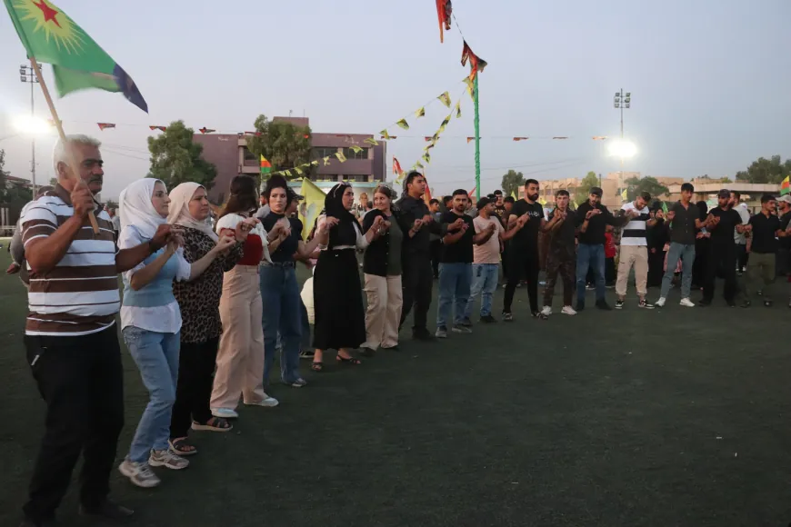 Li Qamişlo ji bo azadiya fîzîkî ya rêber Abdullah Ocalan gel daket qadê