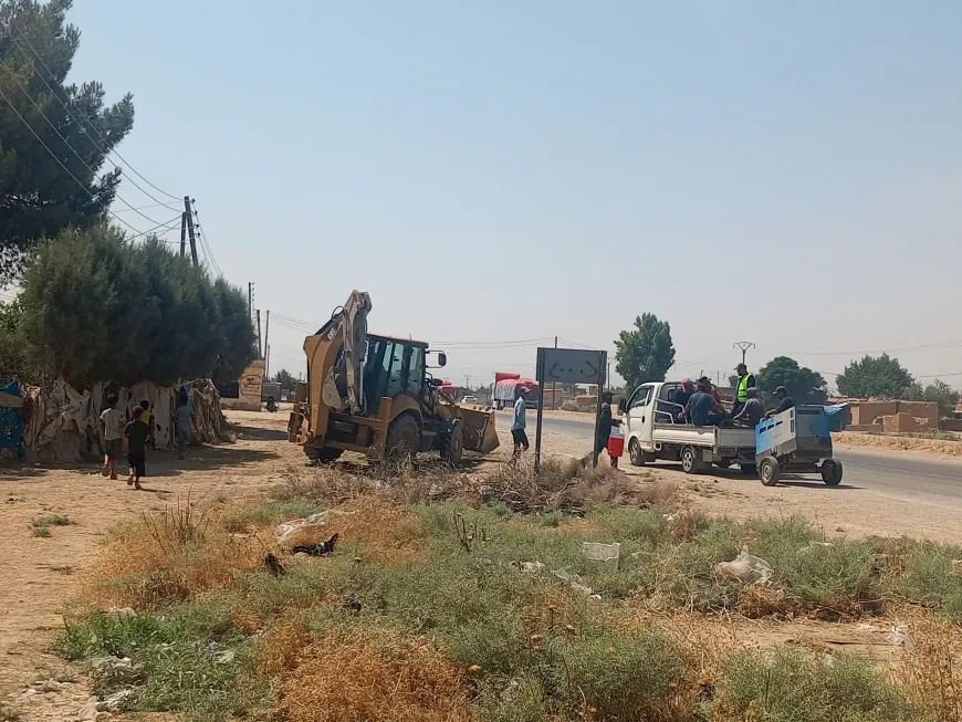 Xebatên rakirina destdirêjiyên li ser xeta Elok li Til Temirê dest pê kir