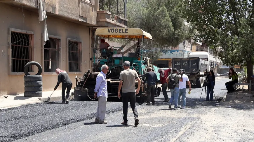 9 kolanên sereke yên li bajarê Hesekê hatin zîftkirin