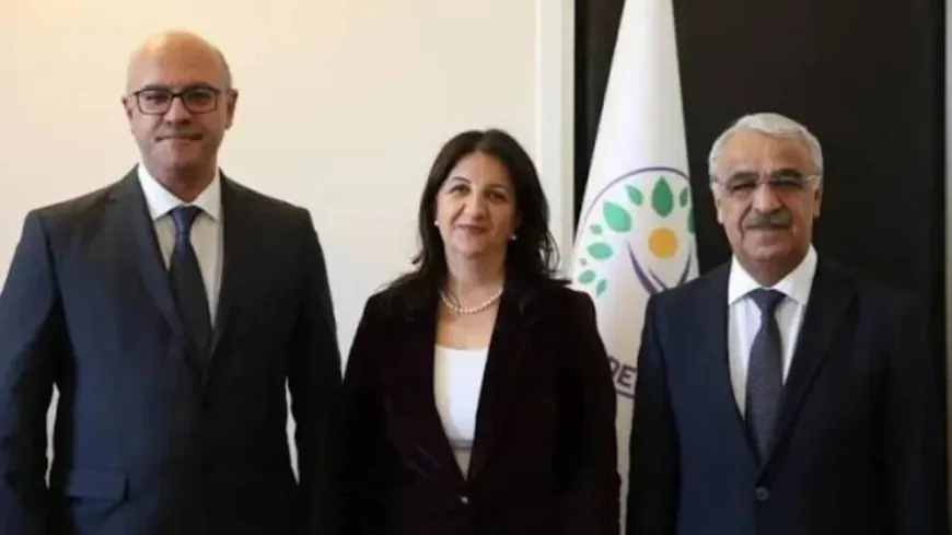 Şandeya DEM Partiyê tekildarî hevdîtinên bi AKP‘ê û MHP‘ê re daxuyanî da