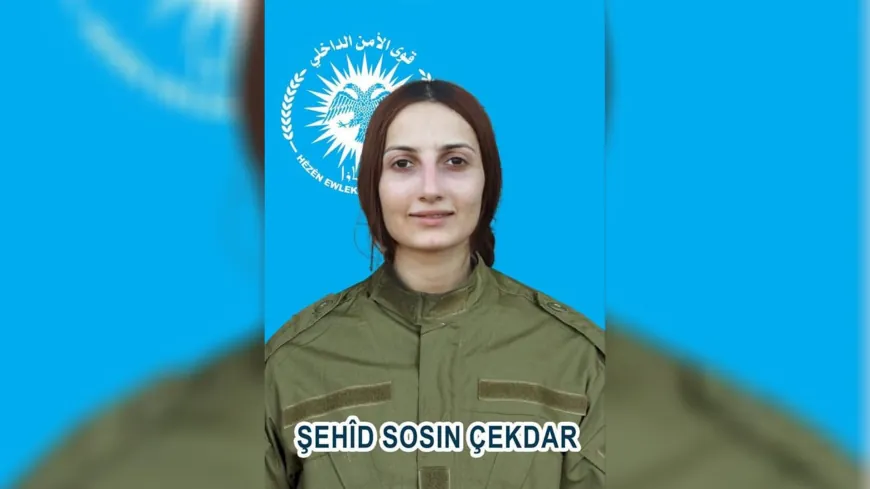 Hêzên Ewlekariya Hundirîn şehadeta Gulnaz Gaso ragihand