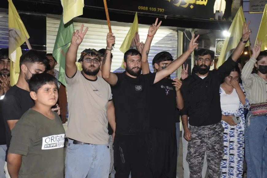 Ciwanên Dirbêsiyê ji bo Rêber Abdullah Ocalan meşek li dar xist