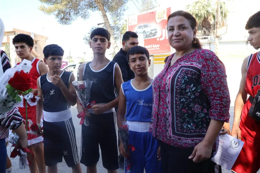 Klûba Şilêr a Boxing li ser asta Sûriyeyê rêjeya sêyemîn girt