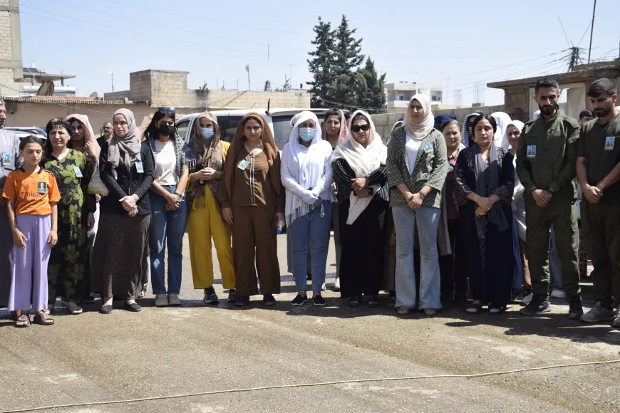 Li Dirbêsiyê ji bo endama Hêzên Ewlekariya Hundirîn merasîma xiyabî hate lidarxistin