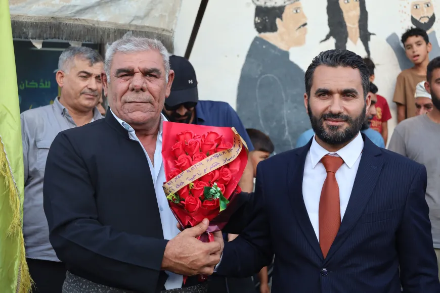 Rêveberên Qamişlo, Dêrik û Çilaxayê bi girseyî hatin pêşwazîkirin