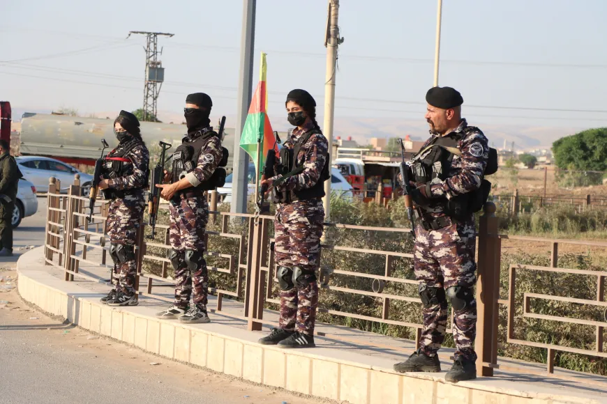 Rêveberên Qamişlo, Dêrik û Çilaxayê bi girseyî hatin pêşwazîkirin