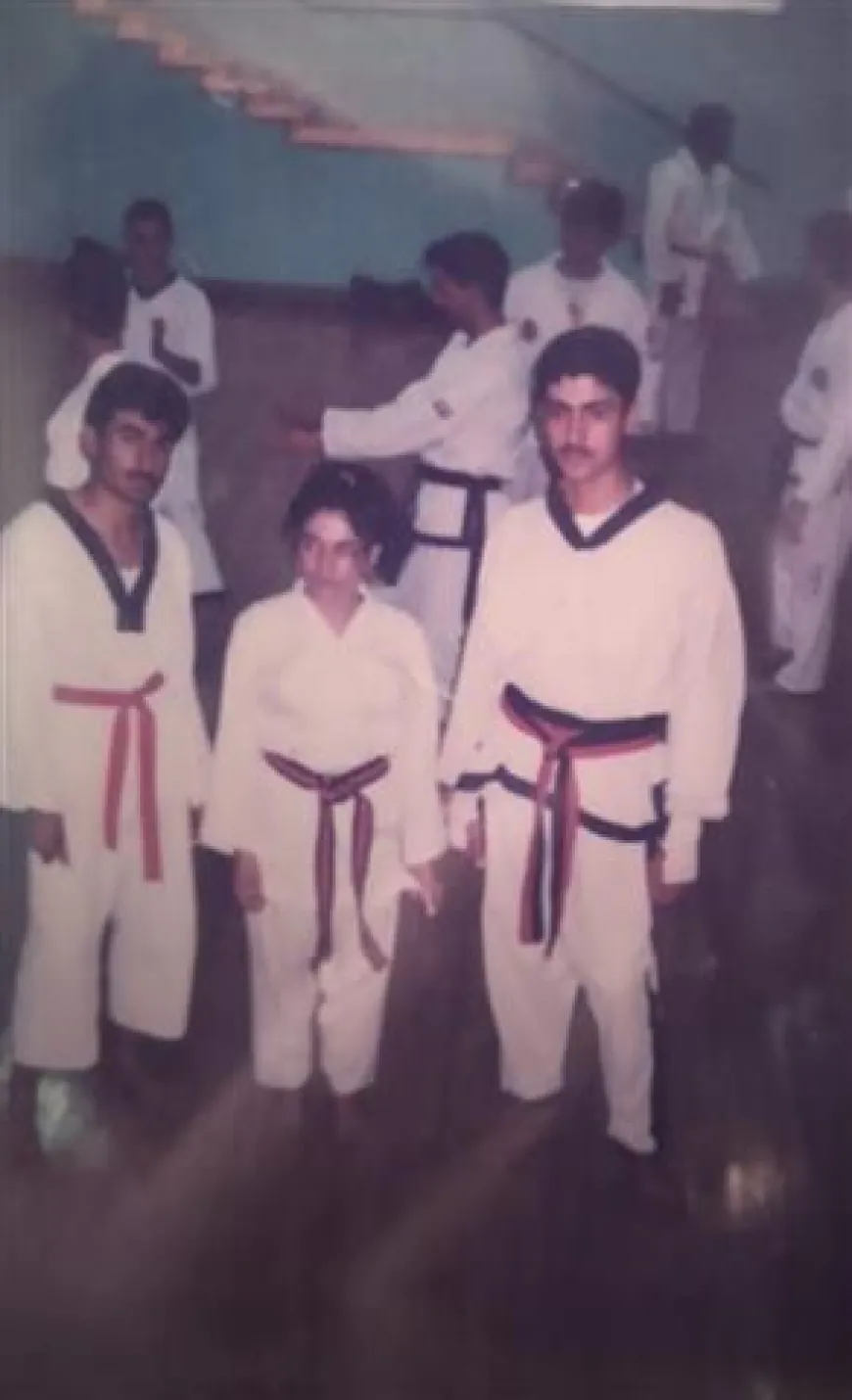 Mamoste Nesrîn Xidir li Hesekê jina yekemîn e ku fêrî tekwandoyê bûye 