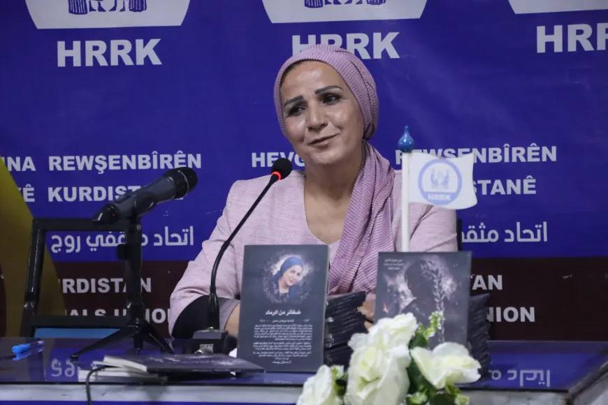 Helbestvan Nûrhan Hesen pirtûka xwe ya yekemîn îmze kir