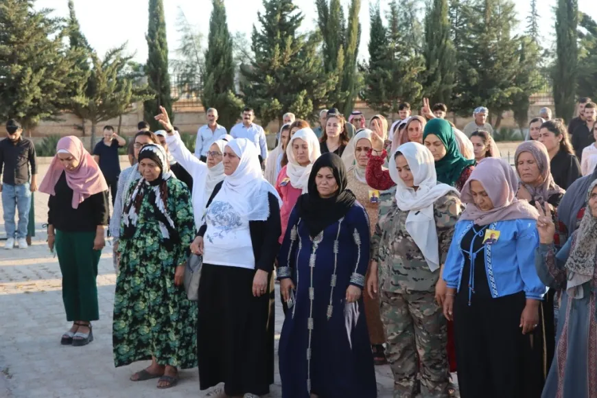 Şervanê QSD`ê Ebdulkerîm El Hemed bi merasîmekê hate oxirkirin