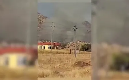 Li dijî gundekî Silêmaniyê êrişa bi dronan