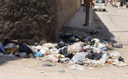Li taxên Hesekê pirsgirêka çopê nehatiye çareserkirin