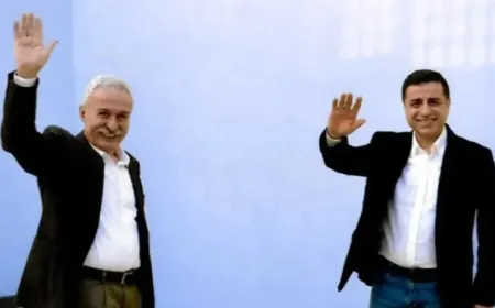 Demîrtaş û Mizrakli peyama ‘pêvajoyê’ ji Lîjneya Giştî re şandin