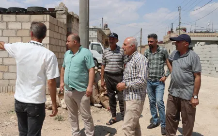 Daîreya Avê ya Qamişloyê ji bo çareseriyê berê xwe da taxa Cûdî