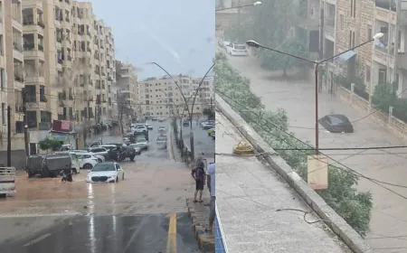 Li Idlibê piştî rojek germ baran bi dijwarî bariya
