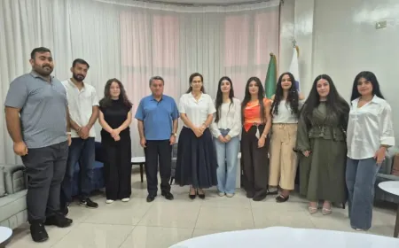 Daîreya Têkiliyên Derve derçûyînên fakulteya Zanistên Siyasî xelat kirin