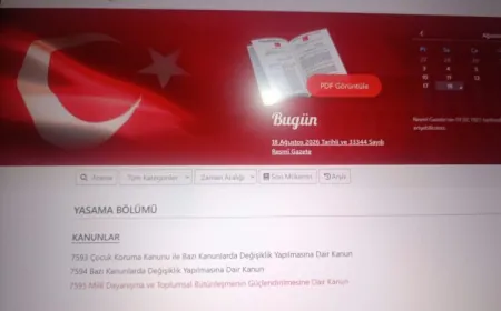 Qanûna çarçoveyî di rojnameya fermî de hat ragihandin