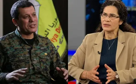 Mazlûm Ebdî, Îlham Ehmed û Eseed El Şeybanî hevdîtin pêk anîn