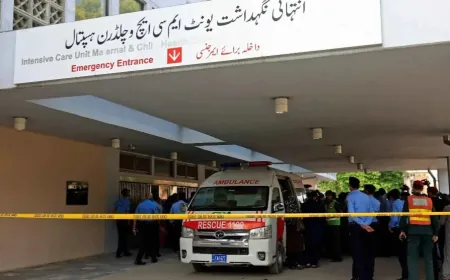 Di şewata nexweşxaneyeke li Pakistanê de 14 zarok mirin