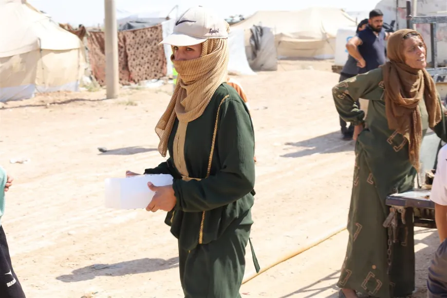 Li kampa Serêkaniyê xizmetguzarî kêm e, koçber zehmetiyan dikişînin