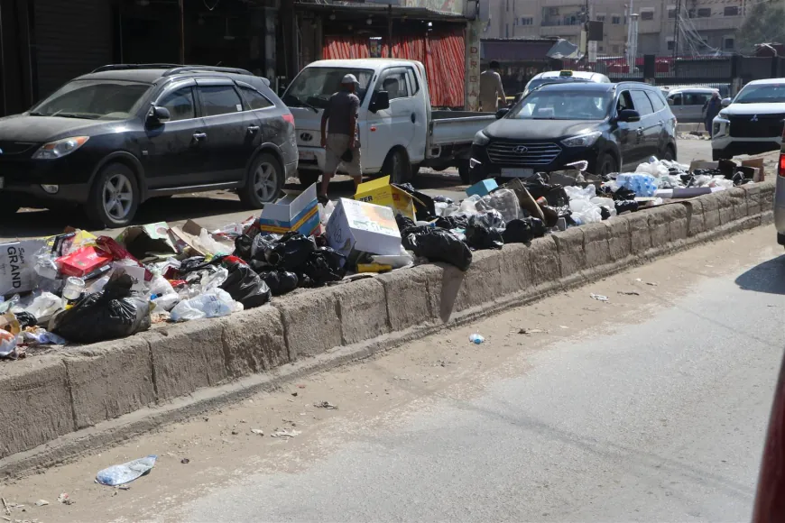 Li kolanên Hesekê kombûna çopê metirsiyan çêdike