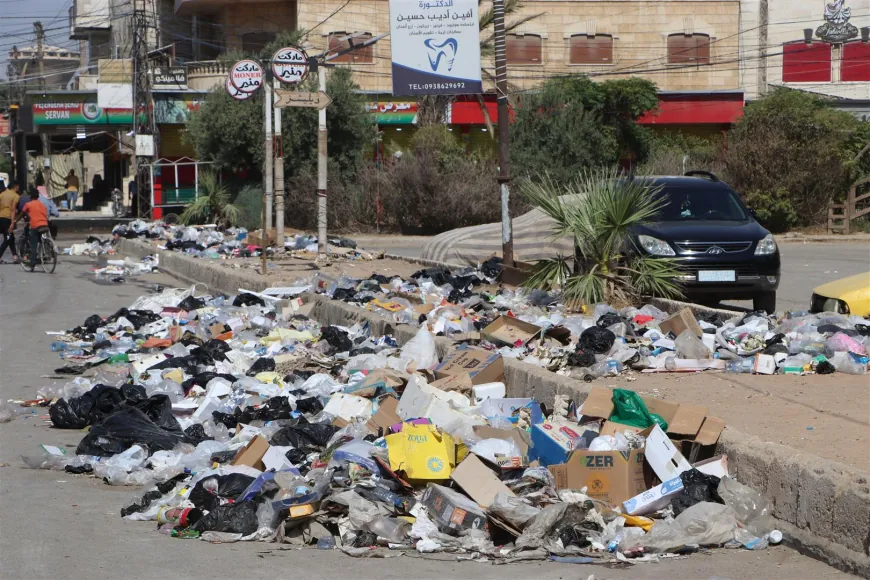 Li kolanên Hesekê kombûna çopê metirsiyan çêdike