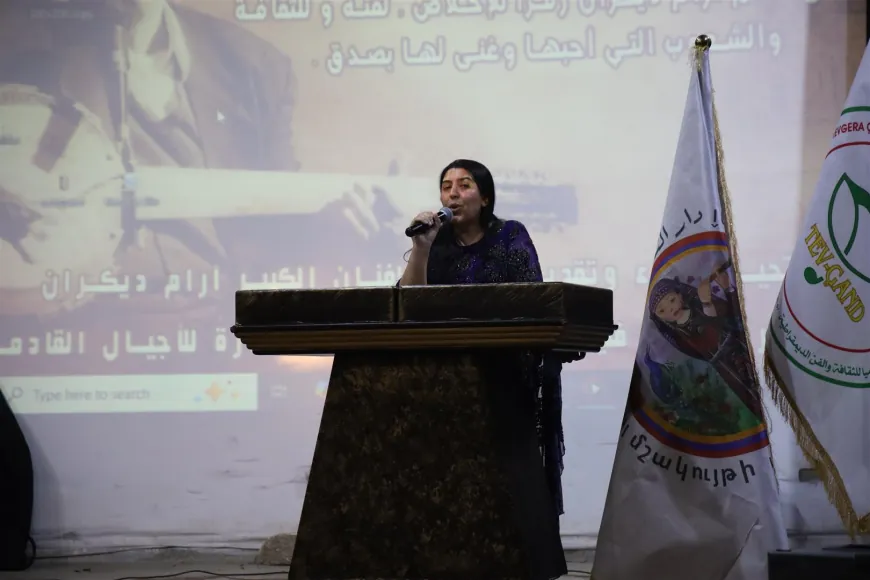 Xelkê Hesekê Aram Tîgran bi bîr anî