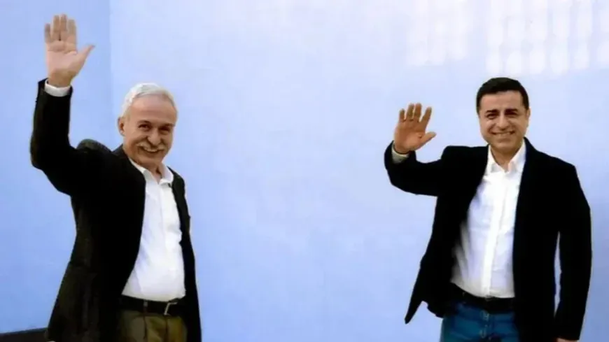 Demîrtaş û Mizrakli peyama ‘pêvajoyê’ ji Lîjneya Giştî re şandin