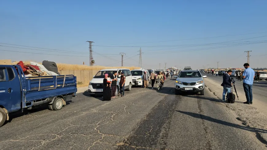 Karwanê yekemîn ê koçberên Serêkaniyê amadekariya vegerê dikin