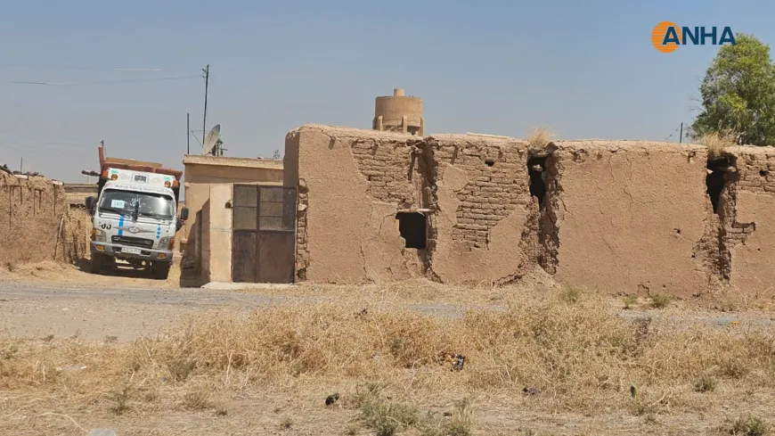 Karwanê koçberên Serêkaniyê gihîşt warê xwe