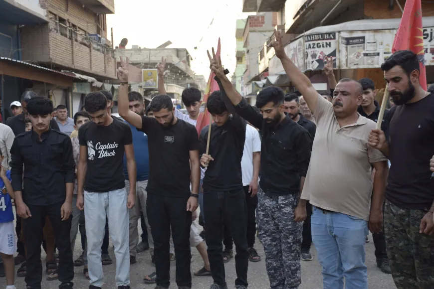 Bi çalakiyan êrişên li dijî koçberên Serêkaniyê hatin şermezarkirin