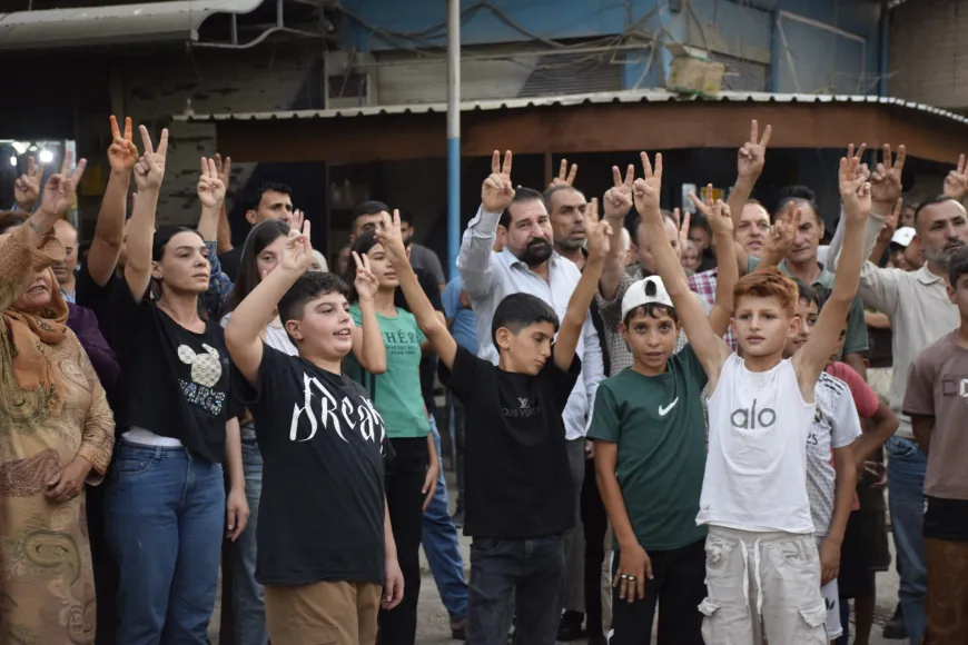 Bi çalakiyan êrişên li dijî koçberên Serêkaniyê hatin şermezarkirin