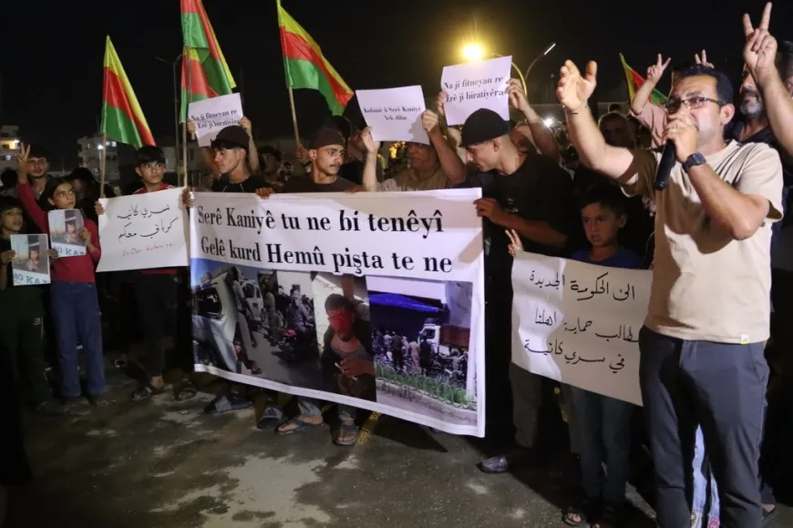 Li dijî êrişên li ser koçberên Serêkaniyê banga hesabpirsînê