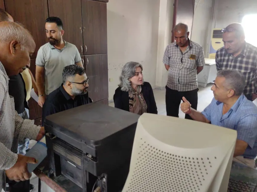 Gerînendeya Qamişloyê amadekariyên dana pereyên genim şopand