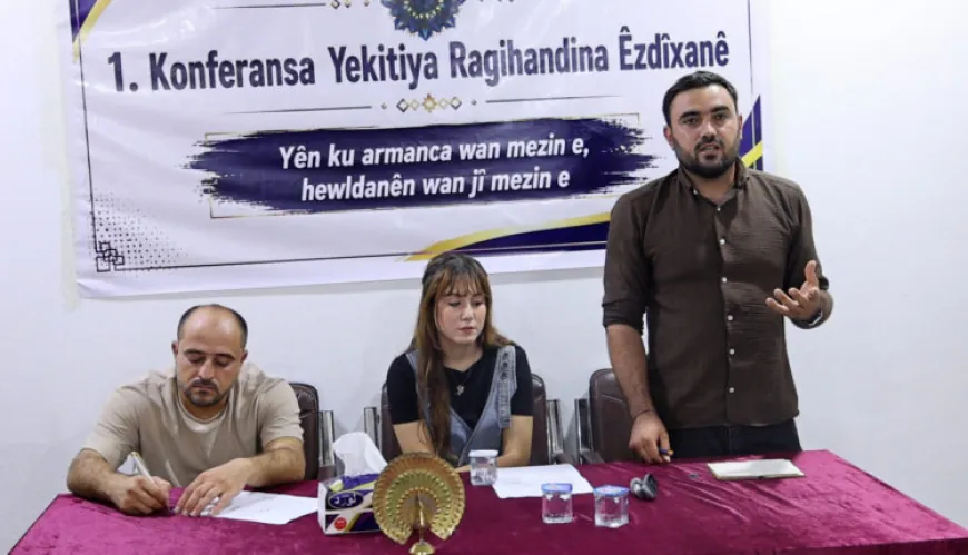Yekitiya Ragihandina Êzidxanê 1’emîn konferansa xwe lidar xist