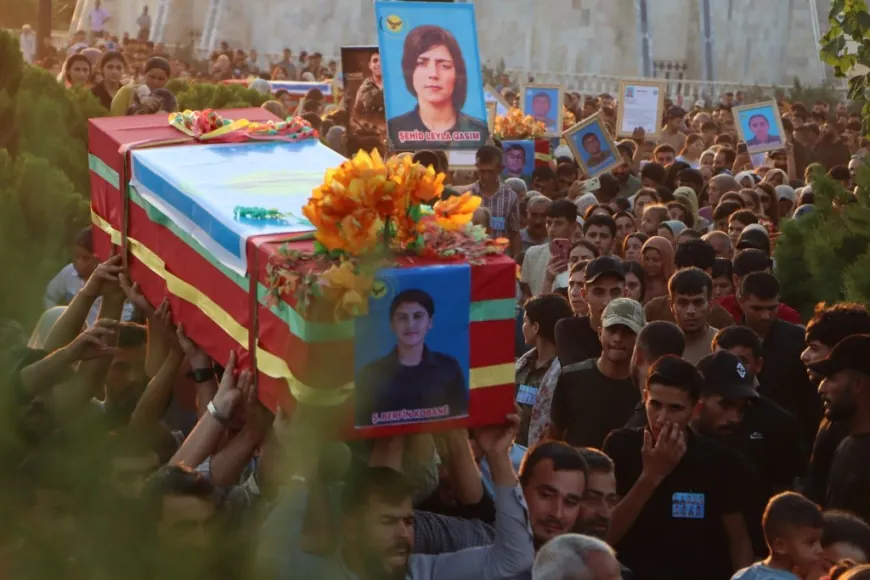 9 şehîdên berxwedana Şêxmeqsûd û Eşrefiyê li Kobanê hatin oxirkirin