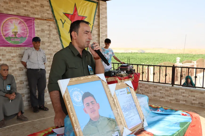 Şehîd Reşîd Sîpan li Tirbespiyê hat oxirkirin