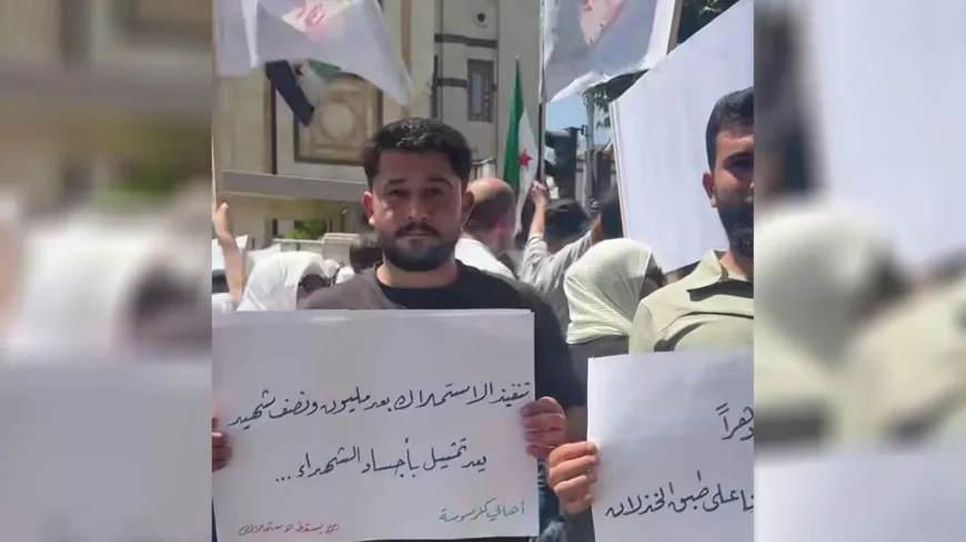 Li Şamê li dijî qanûnên desteserkirinê xwepêşandan hat lidarxistin