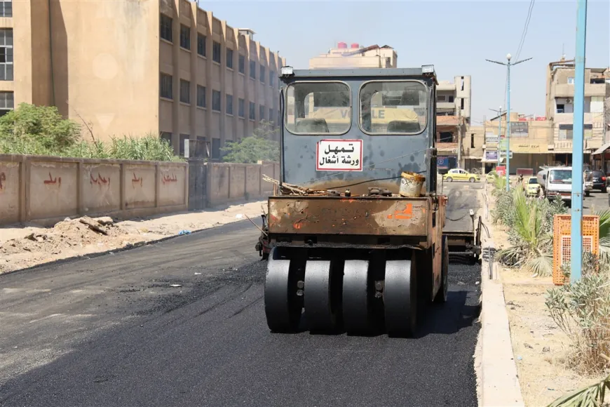 Şaredariya Hesekê ji sedî 57 projeya asfaltkirinê pêk aniye