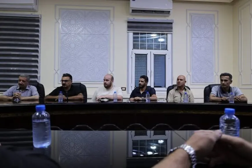 Parêzgarê Hesekê bi şandeya Wezareta Veguhastinê re civiya