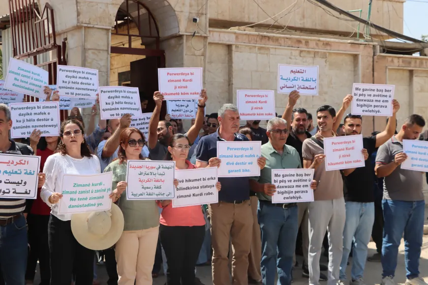 Li bajarên Cizîrê daxwazên perwerdeya bi zimanê Kurdî