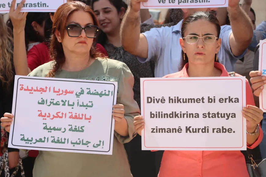 Li bajarên Cizîrê daxwazên perwerdeya bi zimanê Kurdî