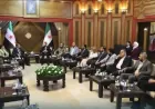 Mazlûm Ebdî û parêzgarê Helebê civiyan