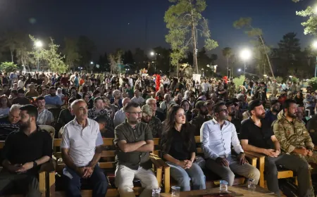 Parka Giştî ya Qamişloyê piştî xebatên sererastkirinê hat vekirin