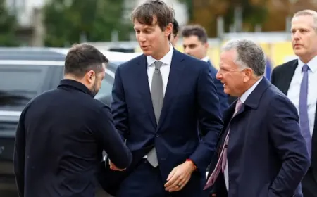 Witkoff û Kushner li Kîevê bi Zelensky re civiyan