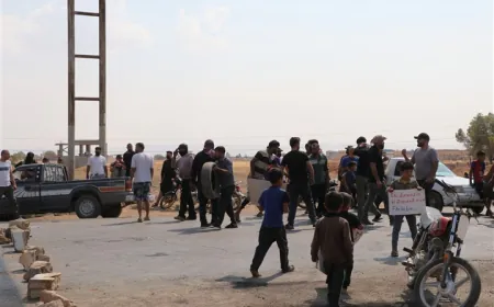Xelkê Til Temir rêya M4 qut kir