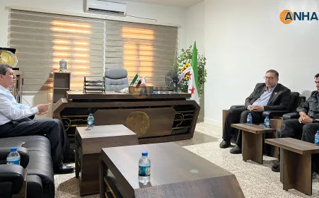 Mazlûm Ebdî bi Gerînendeyê Herêma Kobanê re bûyera girtîgehê nîqaş kir