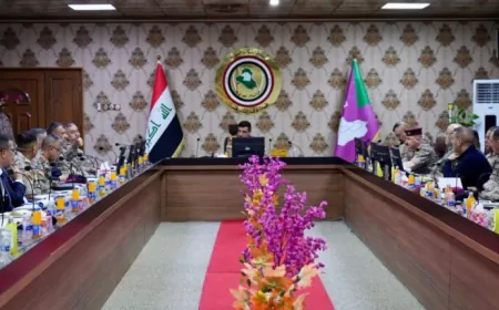 Şandeya leşkerî ya Iraqê serdana Şengalê kir